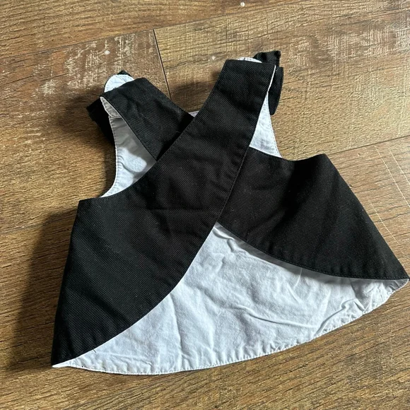 Baby Mud Pie Black Pink Floral Tank Top 0-6 Months - Picture 6 of 10